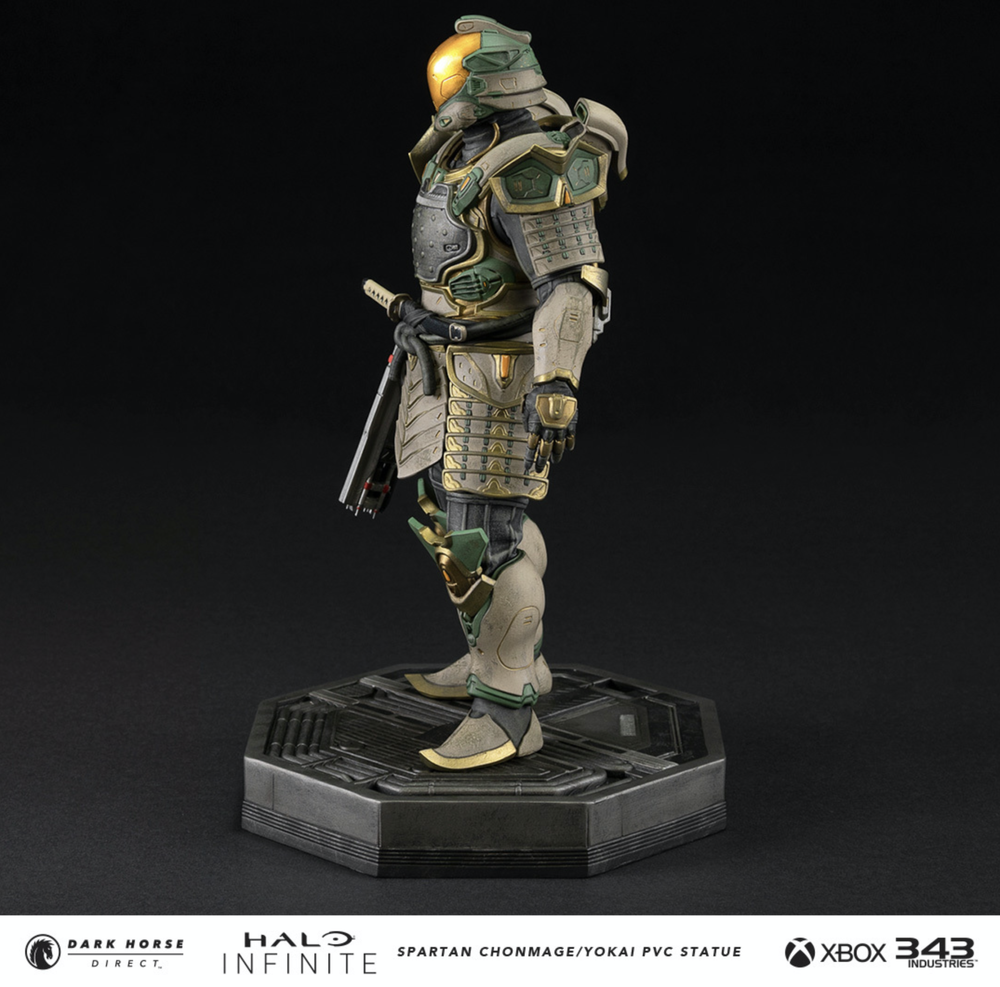HALO INFINITE: SPARTAN CHONMAGE YOKAI PVC STATUE — Bigshot Toyworks